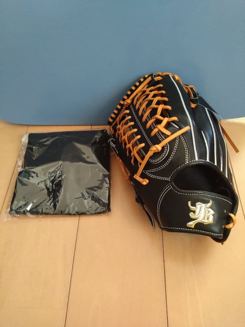 WAGYU JBグラブ JB007BLK（L）ブラック 左投用 宮崎和牛革 硬式