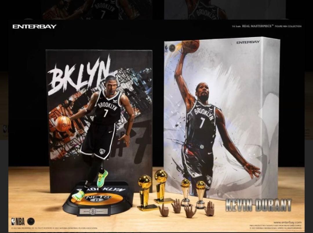 2体セット　ENTERBAY ケビン・デュラント フィギュア