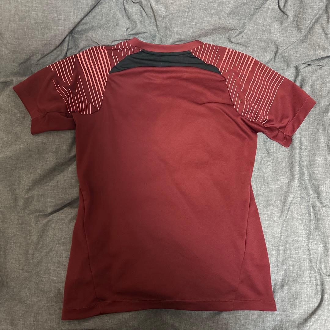 早稲田大学　ア式蹴球部　プラクティスシャツ　M アシックス　大学サッカー