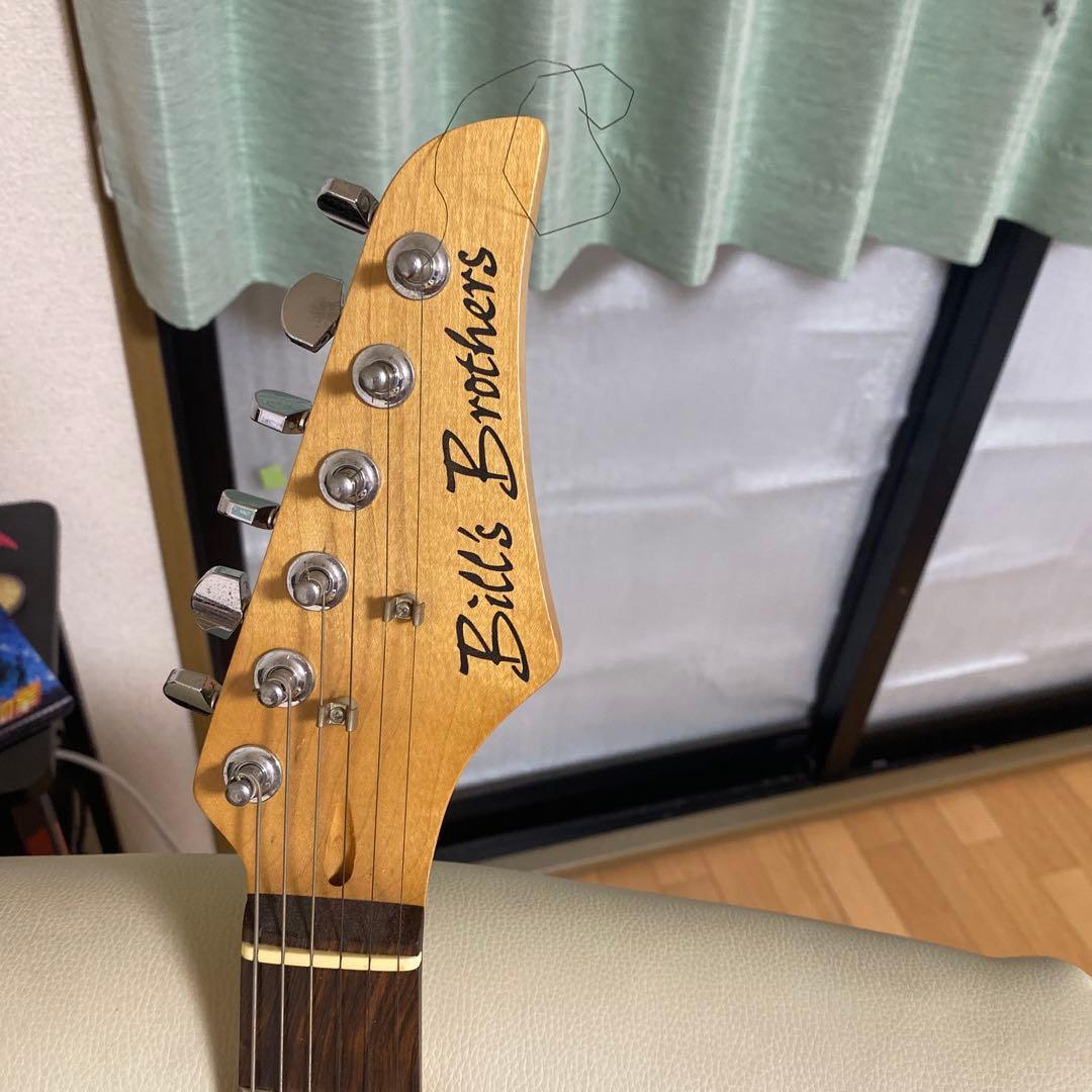 エレキギター サンバースト ギターケース付き