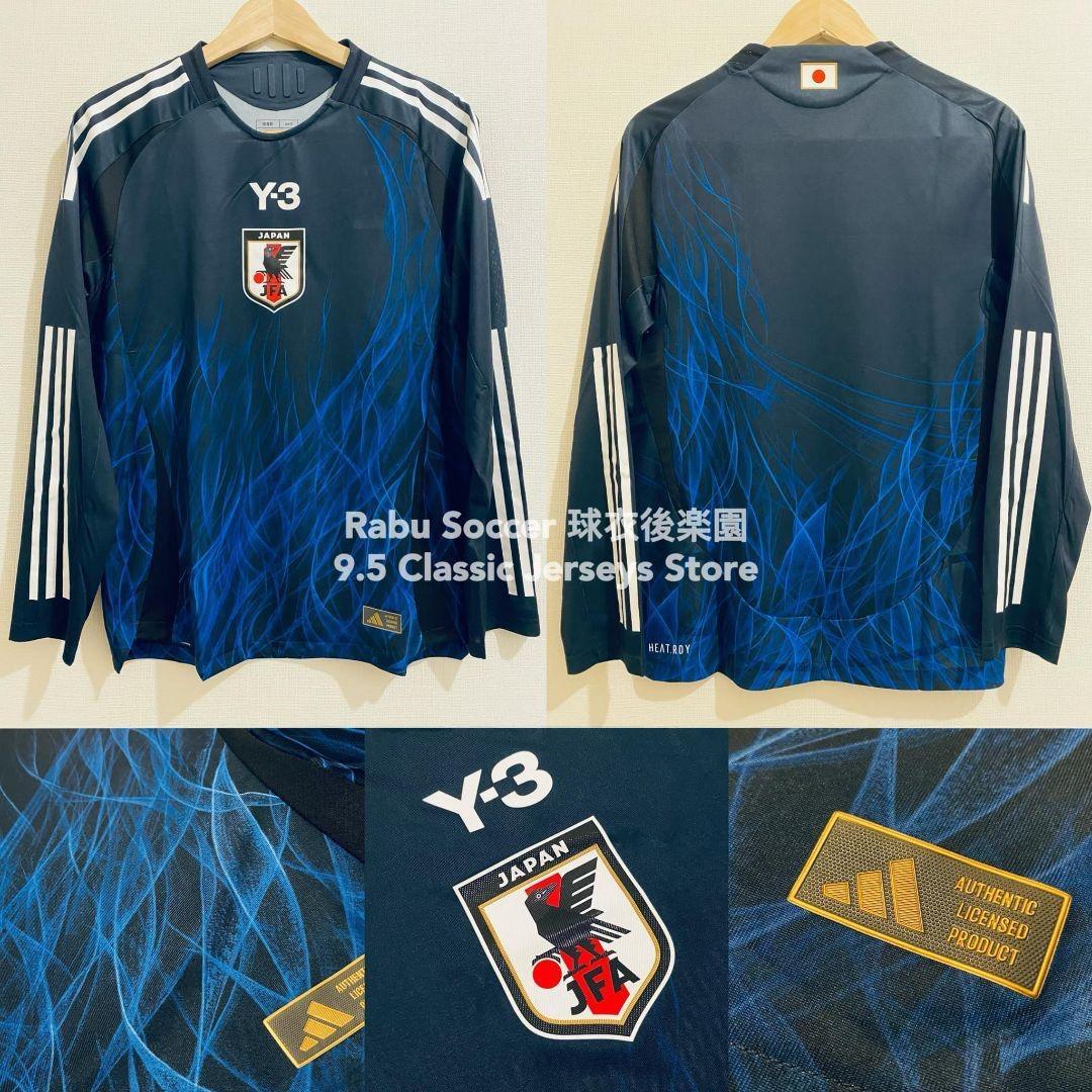 Y-3 日本代表 2024 ホーム ユニフォーム 長袖 選手着用 2XL