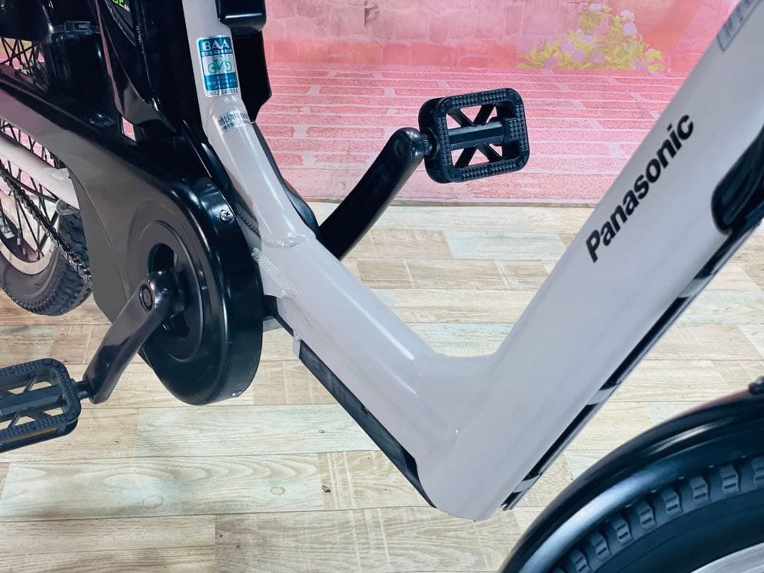 K2607 [大容量13.2Ah]電動自転車パナソニック 子供乗せ 20インチ