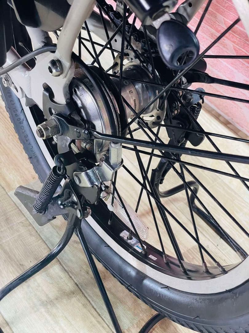 K2607 [大容量13.2Ah]電動自転車パナソニック 子供乗せ 20インチ