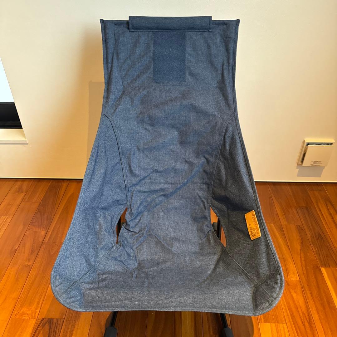 ヘリノックス　ビーチチェア　ネイビー