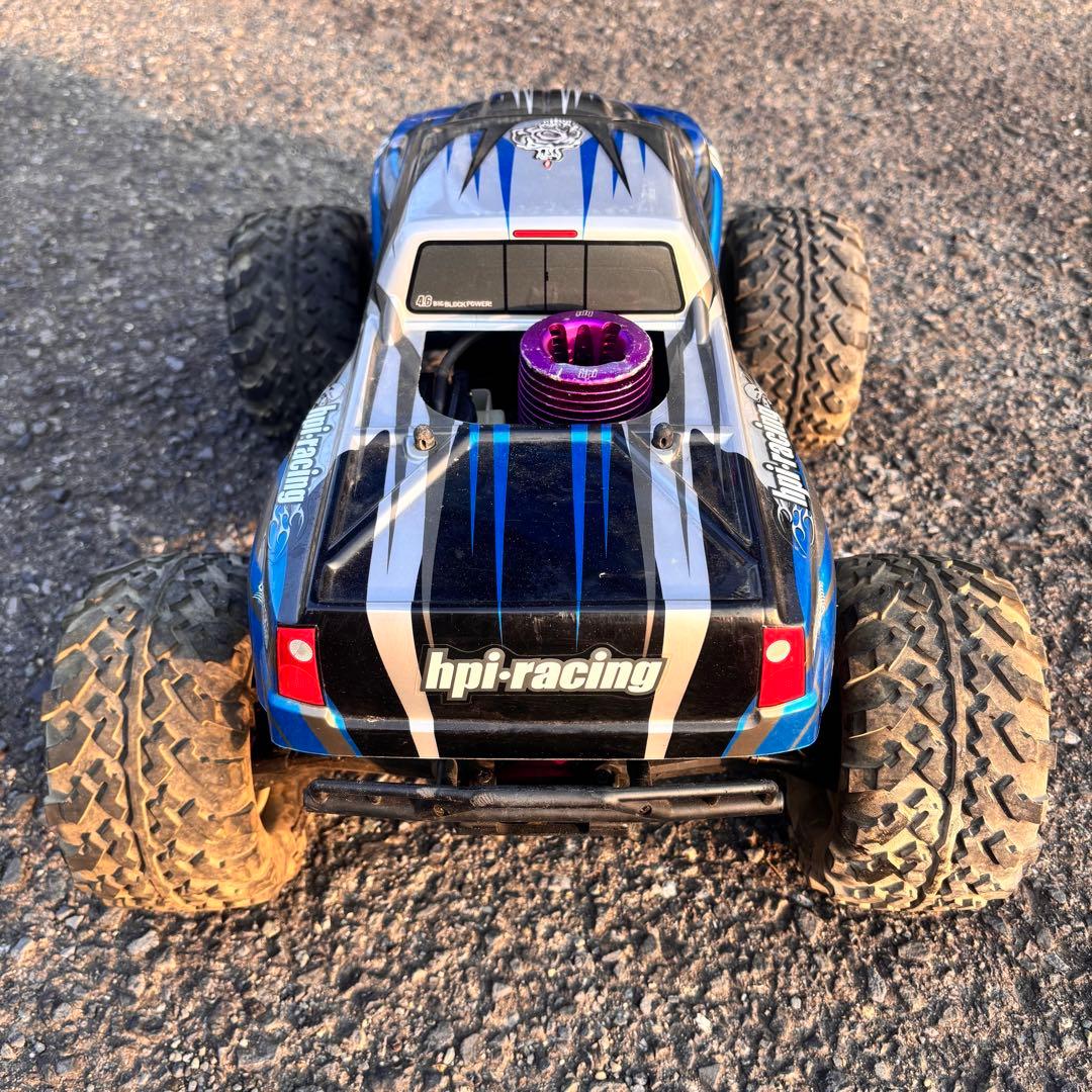 くまきち君　希少hpiサベージX4.6エンジンカー