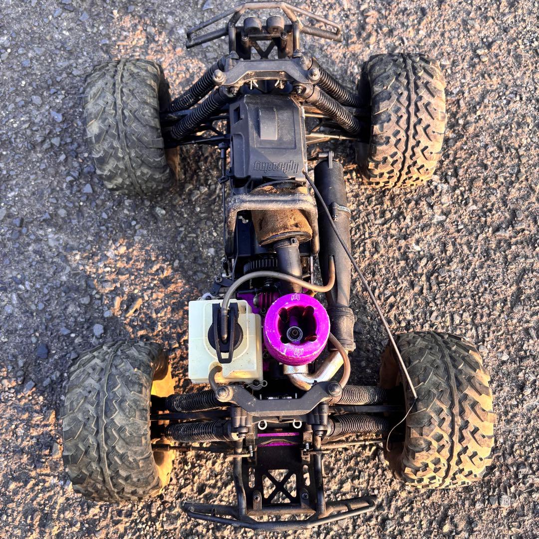 くまきち君　希少hpiサベージX4.6エンジンカー