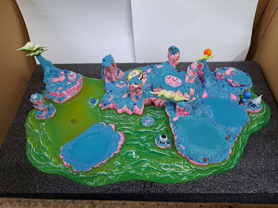 ドラゴンボール ナメック星 ジオラマ風 ガレージキット ガレキ ドラカプ 風