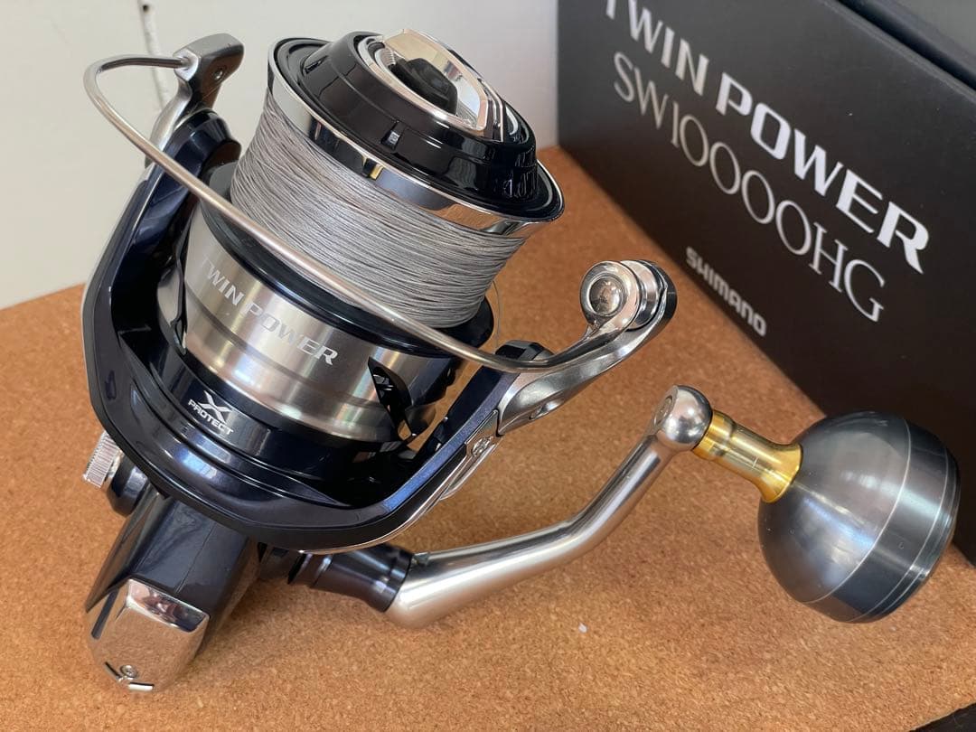 ツインパワーsw 10000HG 夢屋ハンドルノブ