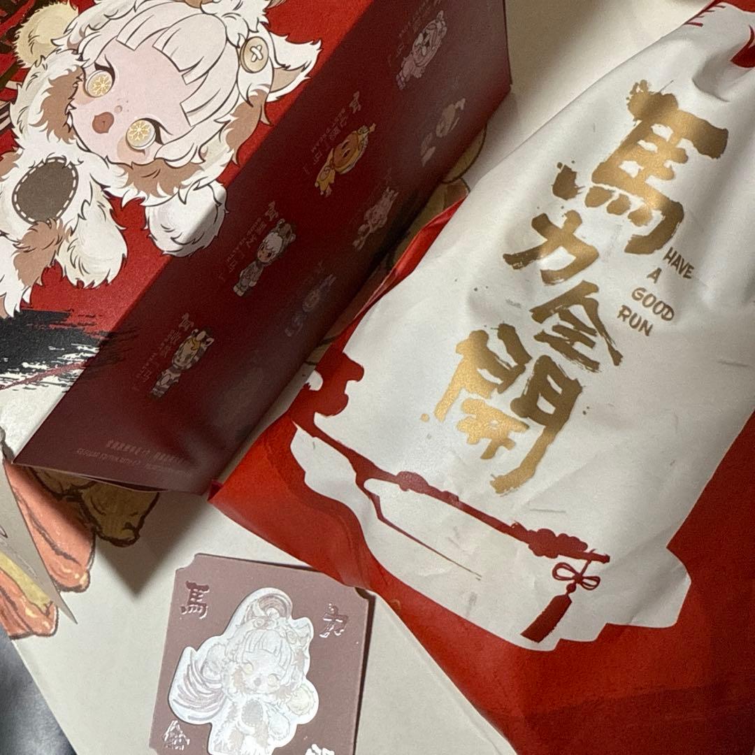 m*i様 POPMART Have a good Run 馬力全開 スカルパンダ