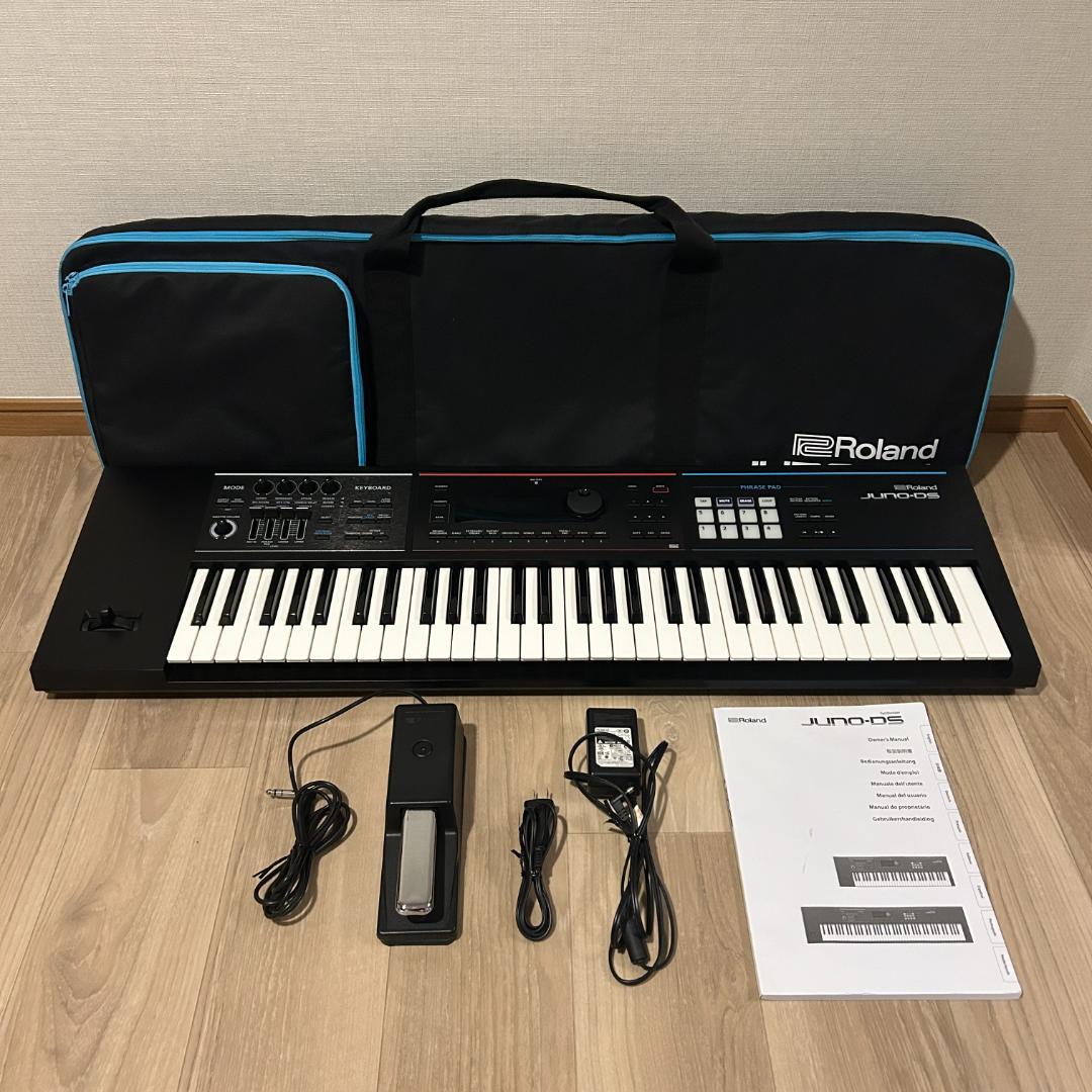 【ソフトケース付き】Roland JUNO-DS シンセサイザー 61鍵