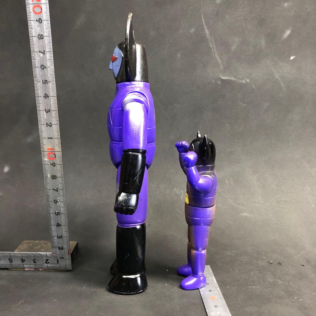 バビル2世　ポセイドンソフビ2体セット ポピー　当時物