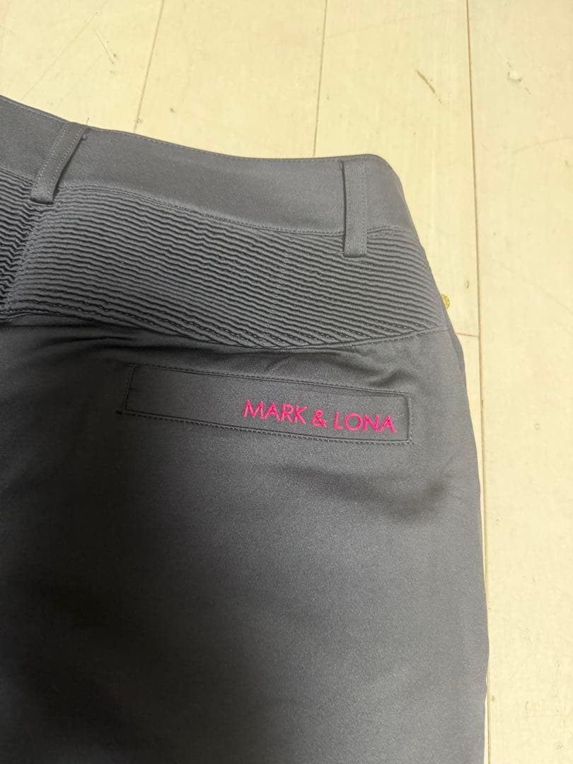 MARK&LONA★Lサイズパンツ★ブラック