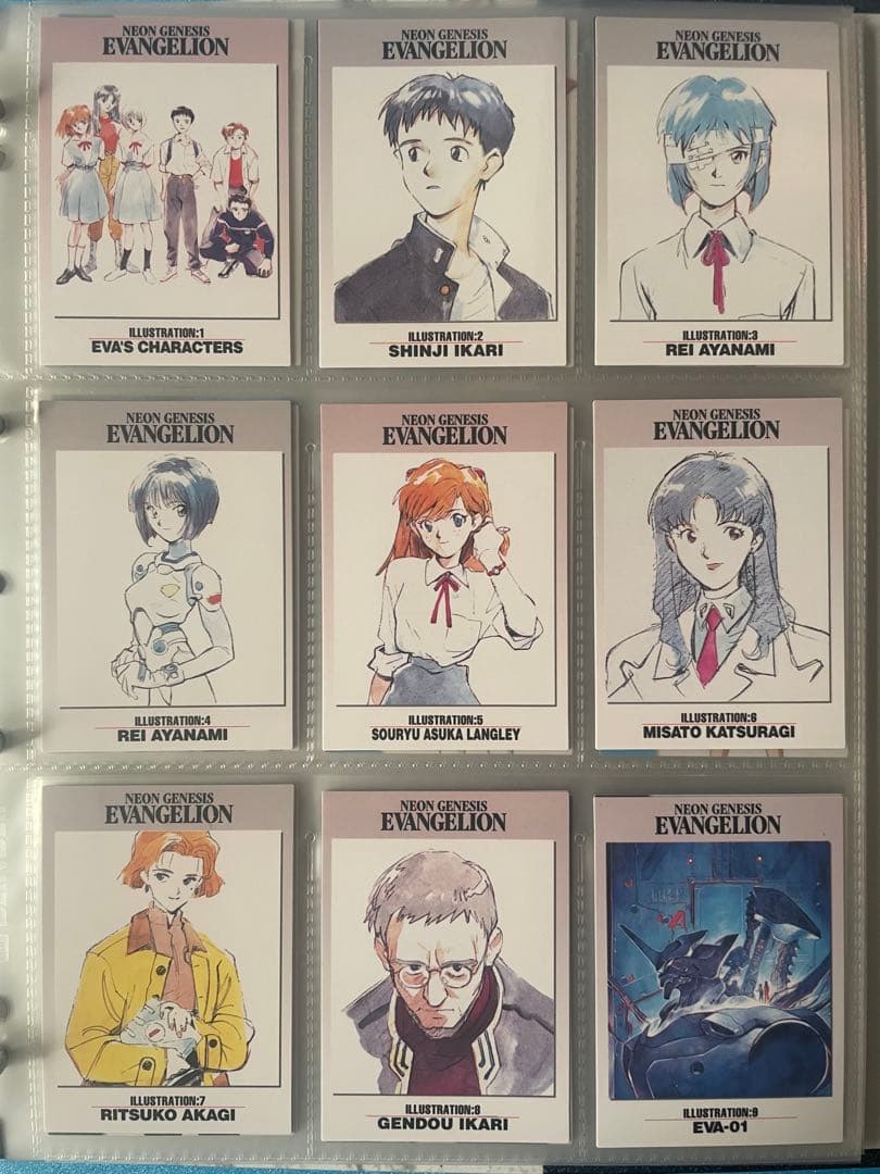 エヴァンゲリオン　カードダスマスターズ　第壱集　フルコンプ　1996年