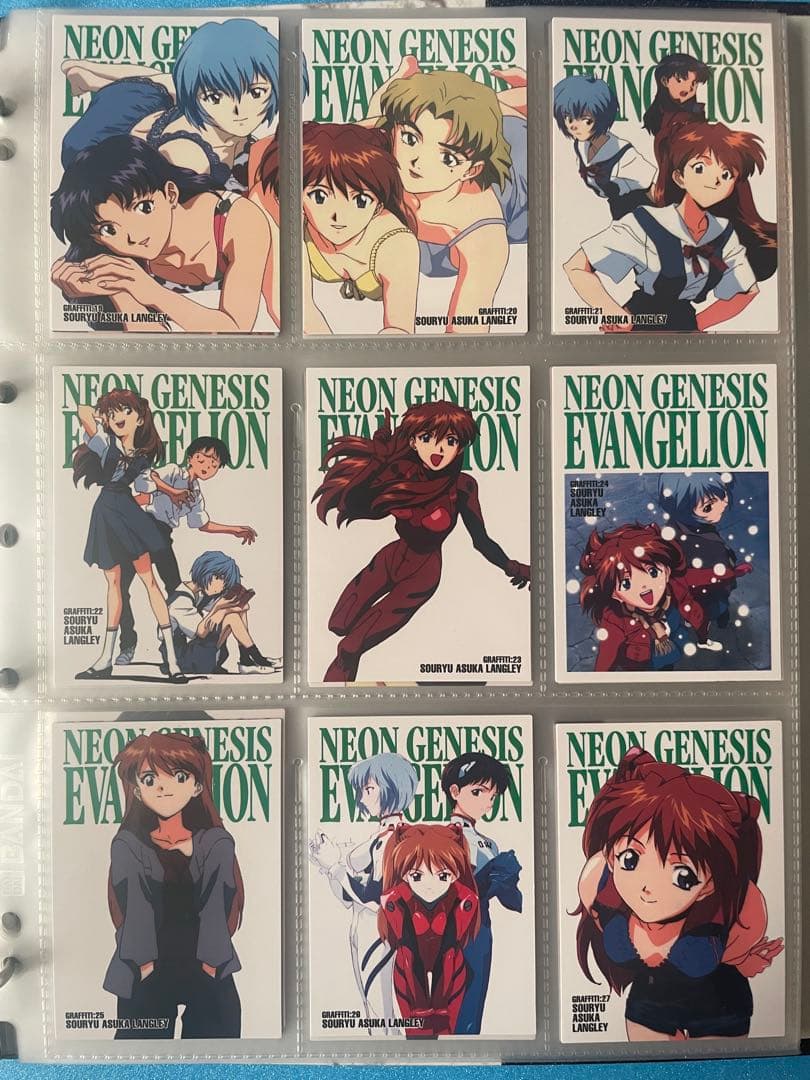 エヴァンゲリオン　カードダスマスターズ　第壱集　フルコンプ　1996年