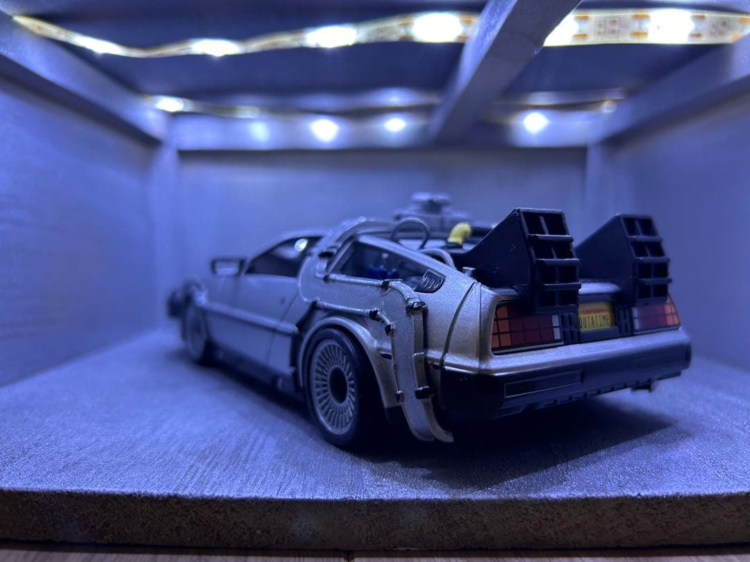 超レア‼️ バックトゥザフューチャー　ミニッツ　デロリアン　シャーシジャンク