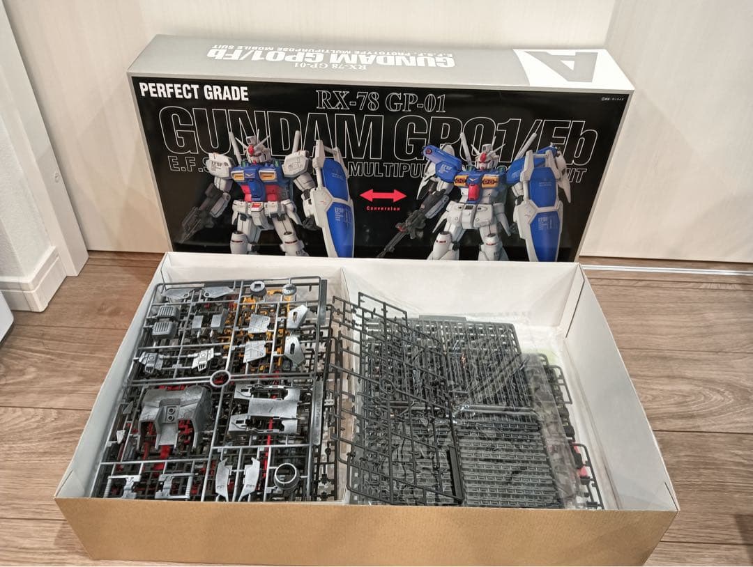 PG GP01 ガンダム試作1号機 完成品 ジャンク品