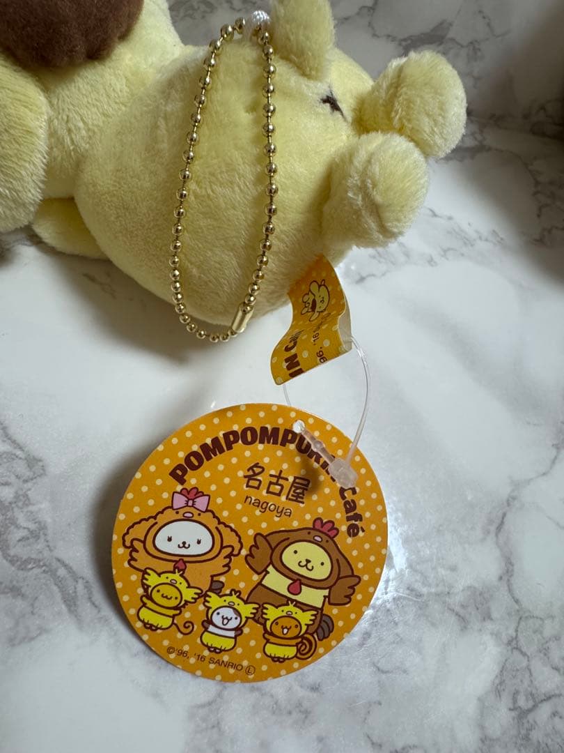 【新品タグ付】ポムポムプリンカフェ名古屋 シャチホコ マスコット
