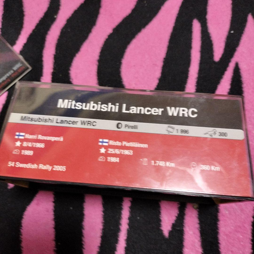 ミニカー Mitsubishi Lancer WRC Swedish Rally 2005