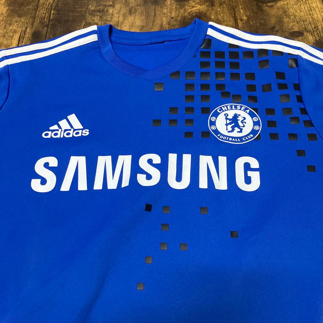 adidas × FCチェルシー × サムスン 長袖 ユニフォーム Lサイズ