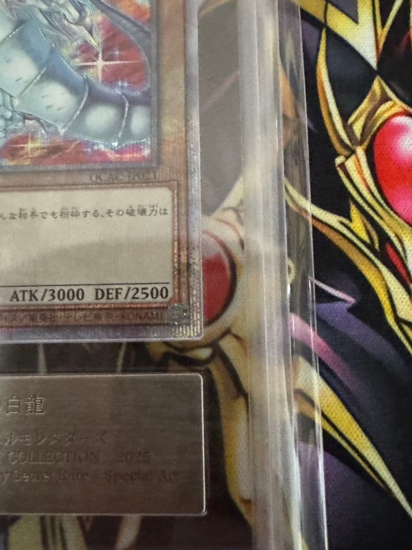 遊戯王OCG 青眼の白龍 25th ARS10 鑑定書付き 絵違い アーコレ