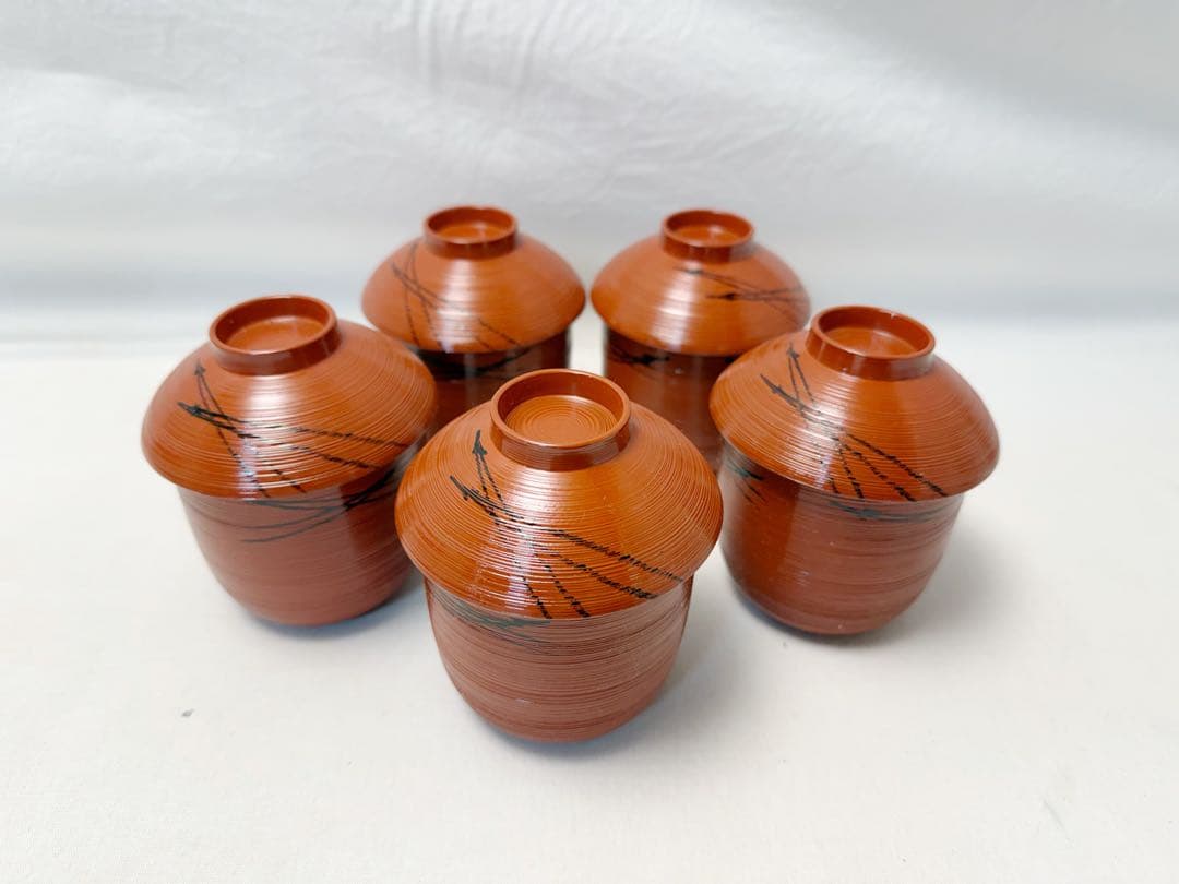 ほぼ未使用 懐石道具 四つ椀湯斗飯器 盃台煮物椀引盃箸洗 湯子杓子通盆セット元箱