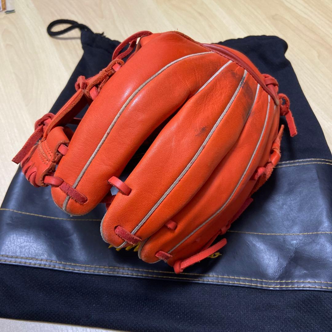 アシックス　野球　軟式　グローブ（ミズノプロ　のグローブケース付き）