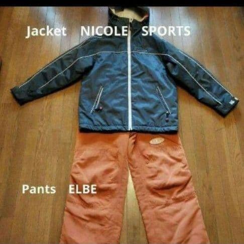 NICOLEスノボ スキージャケット＆ELBEパンツ　レディース上下ウェア