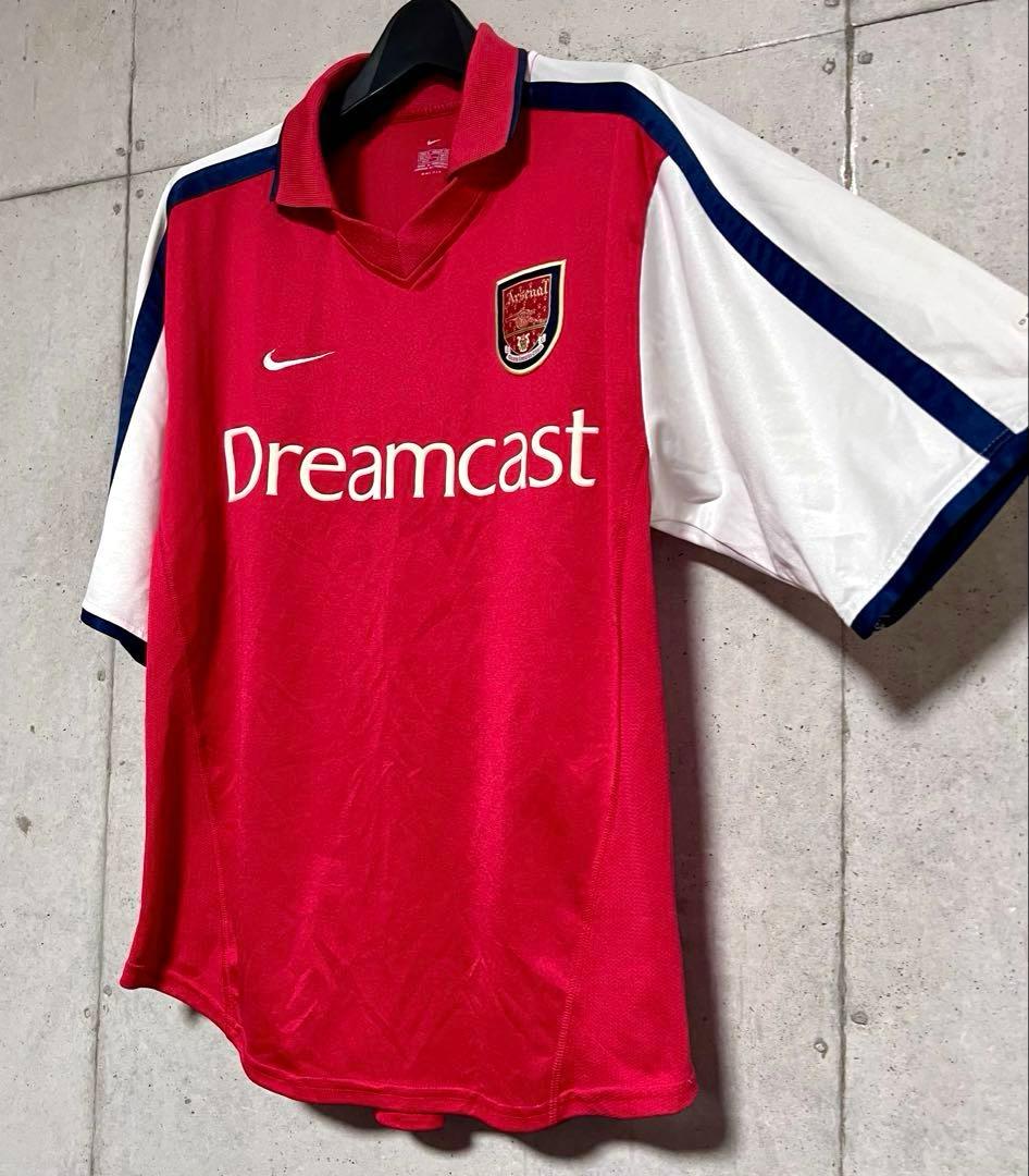 【美品！】00-02 アーセナルFC ホームユニフォーム 【Mサイズ】