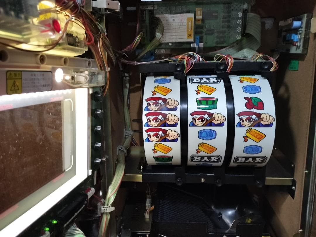 【パチスロ実機】ロデオ★ギンギン丸【不要機付】４号機・希少台・人気台