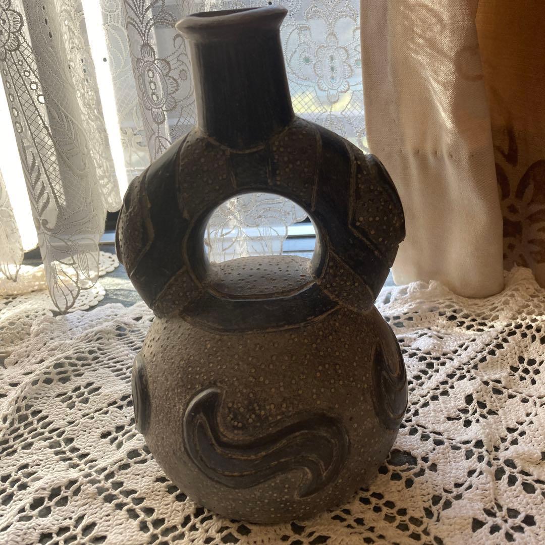 中南米古美術　発掘品　器