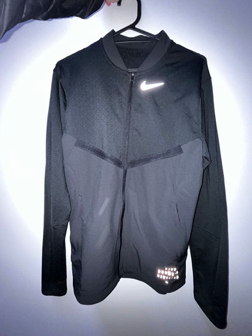 「S」ナイキDri-FIT ランニング ディビジョン フルジップジャケット