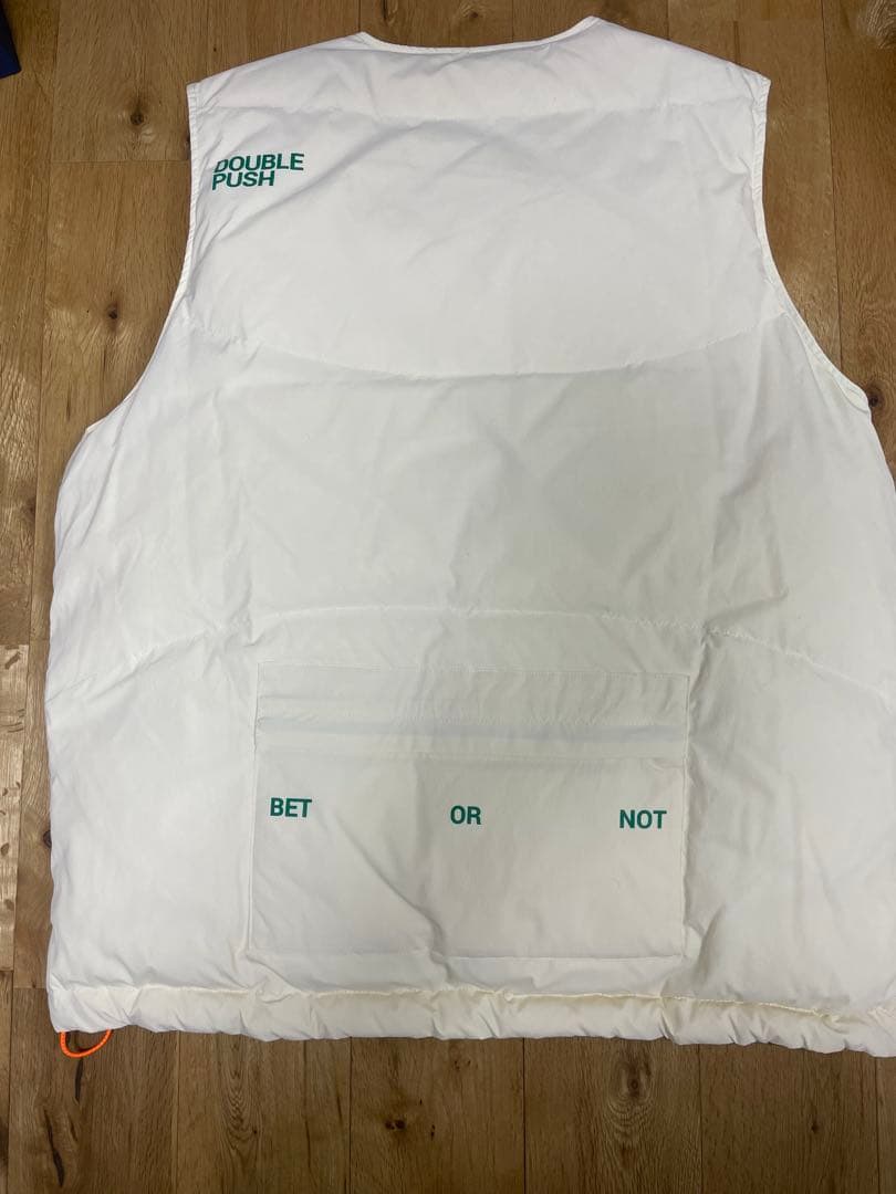 DOWN VEST OFF TNRCM RUFFLOG ラフロッグ