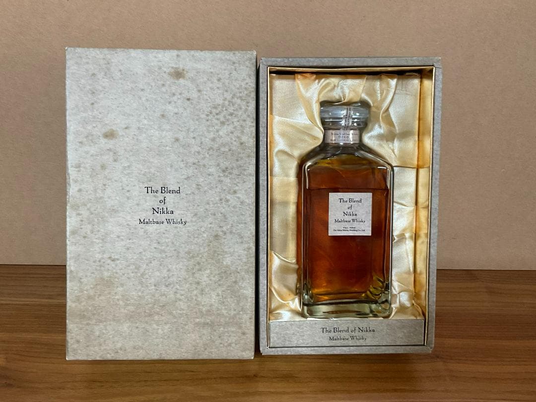 The Blend of Nikka Maltbase Whisky　箱付