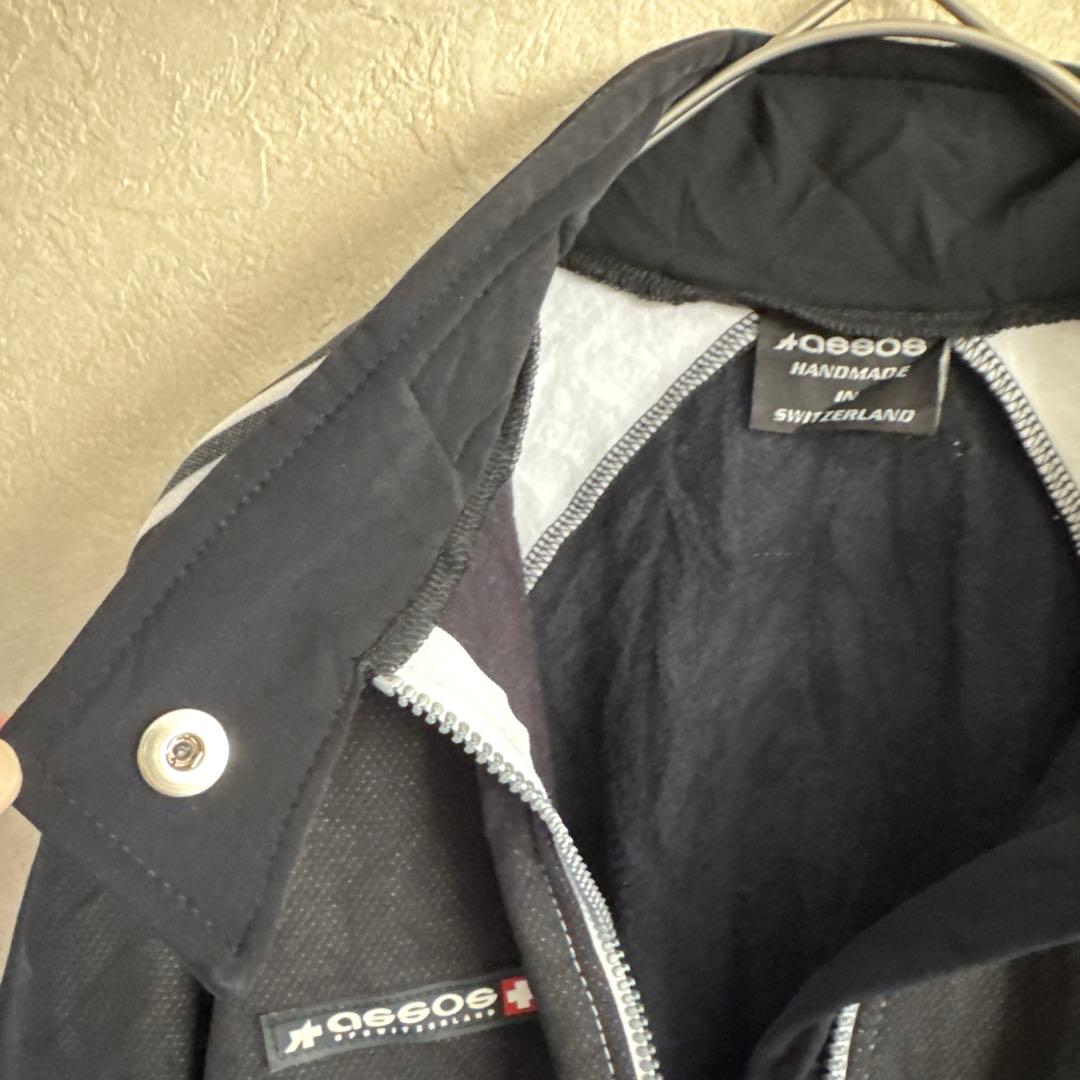 assos ウィンタージャケット サイクルジャケット スイス製 裏起毛 ブラック