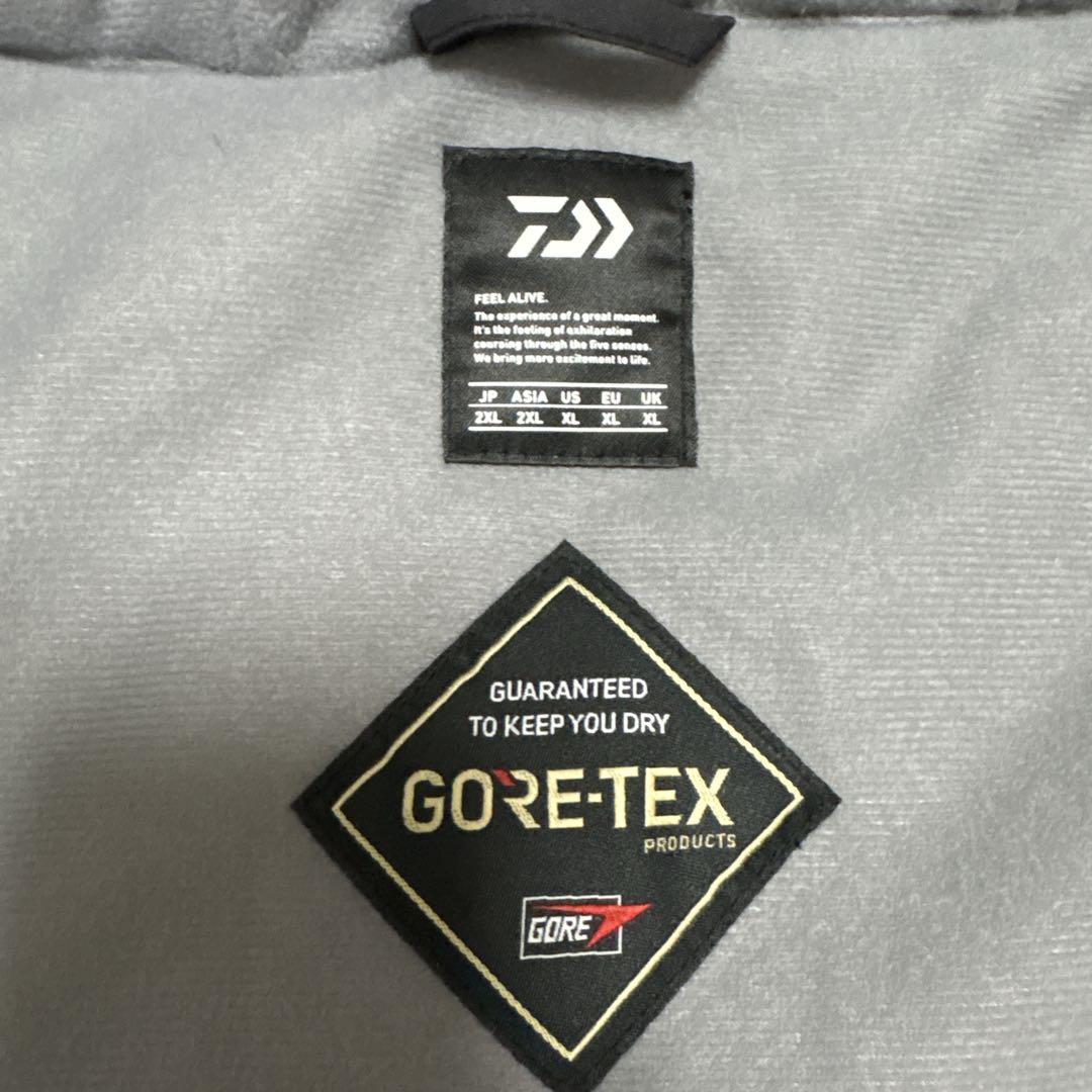 ダイワ　DW-1923 GORE-TEX ウィンタースーツ 2XL ブラック