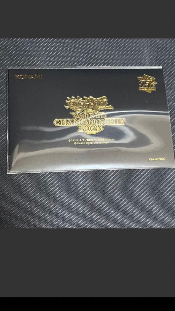 遊戯王　wcs 2023 入場特典