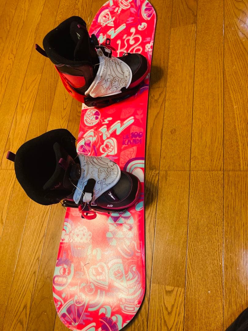 K2 キッズ用スノーボード 3点セット GROM PACK 100cm 子供用