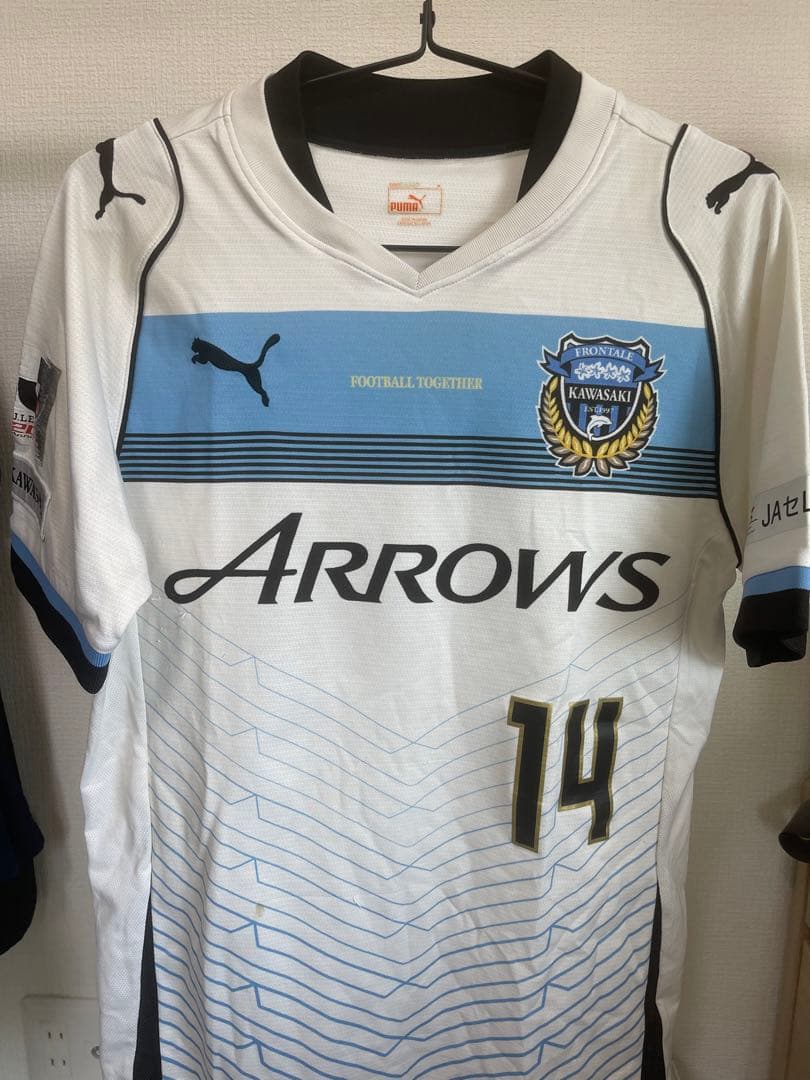 中村憲剛着用ユニフォーム