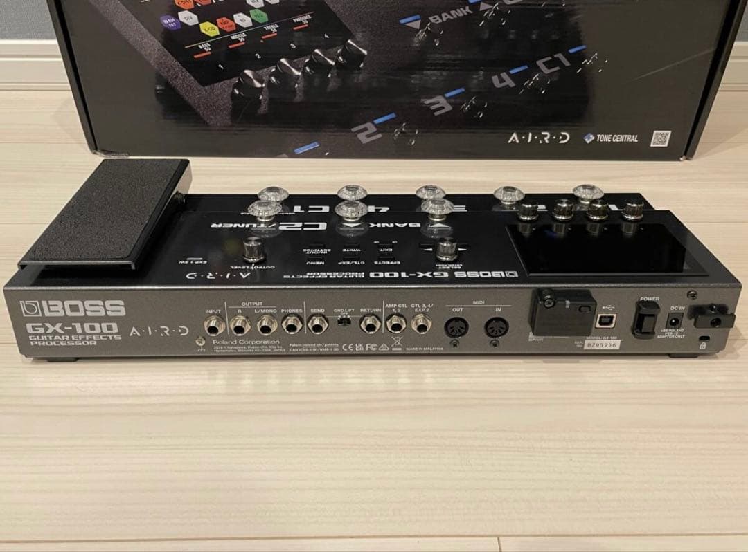 BOSS GX-100 Bluetoothアダプタ+専用バッグ付マルチエフェクタ