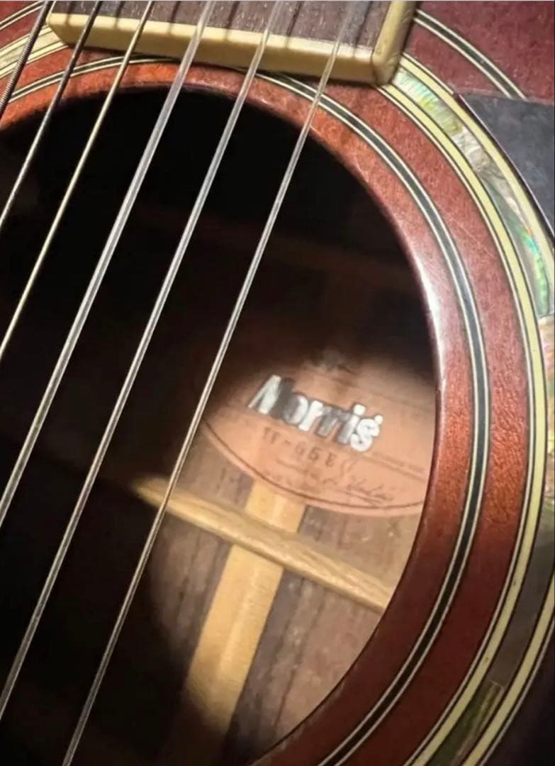 Morris ヴィンテージアコースティックギターTF