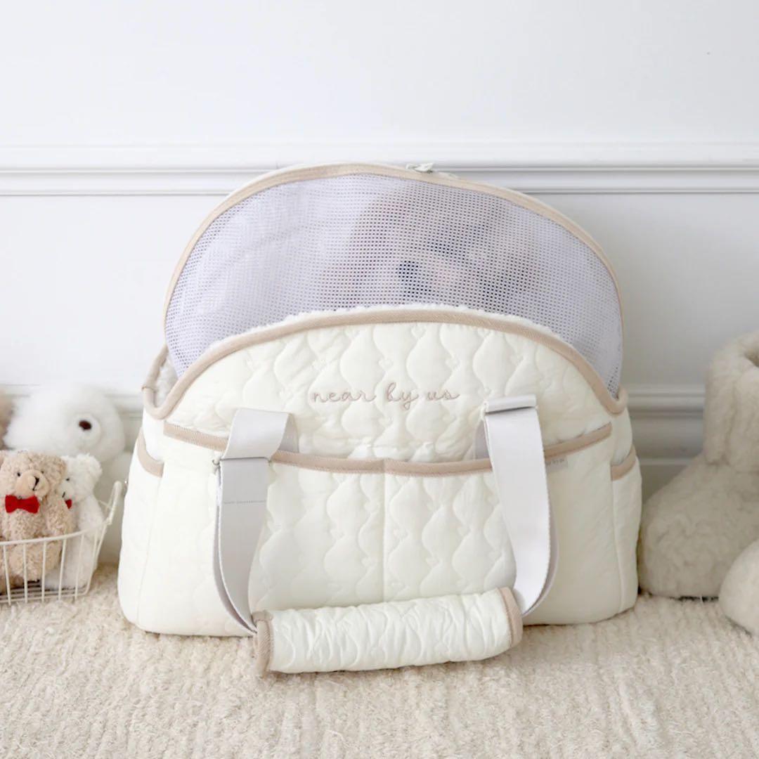 キャリーバッグ・スリング near by us FLUFFY BONGBONG BAG