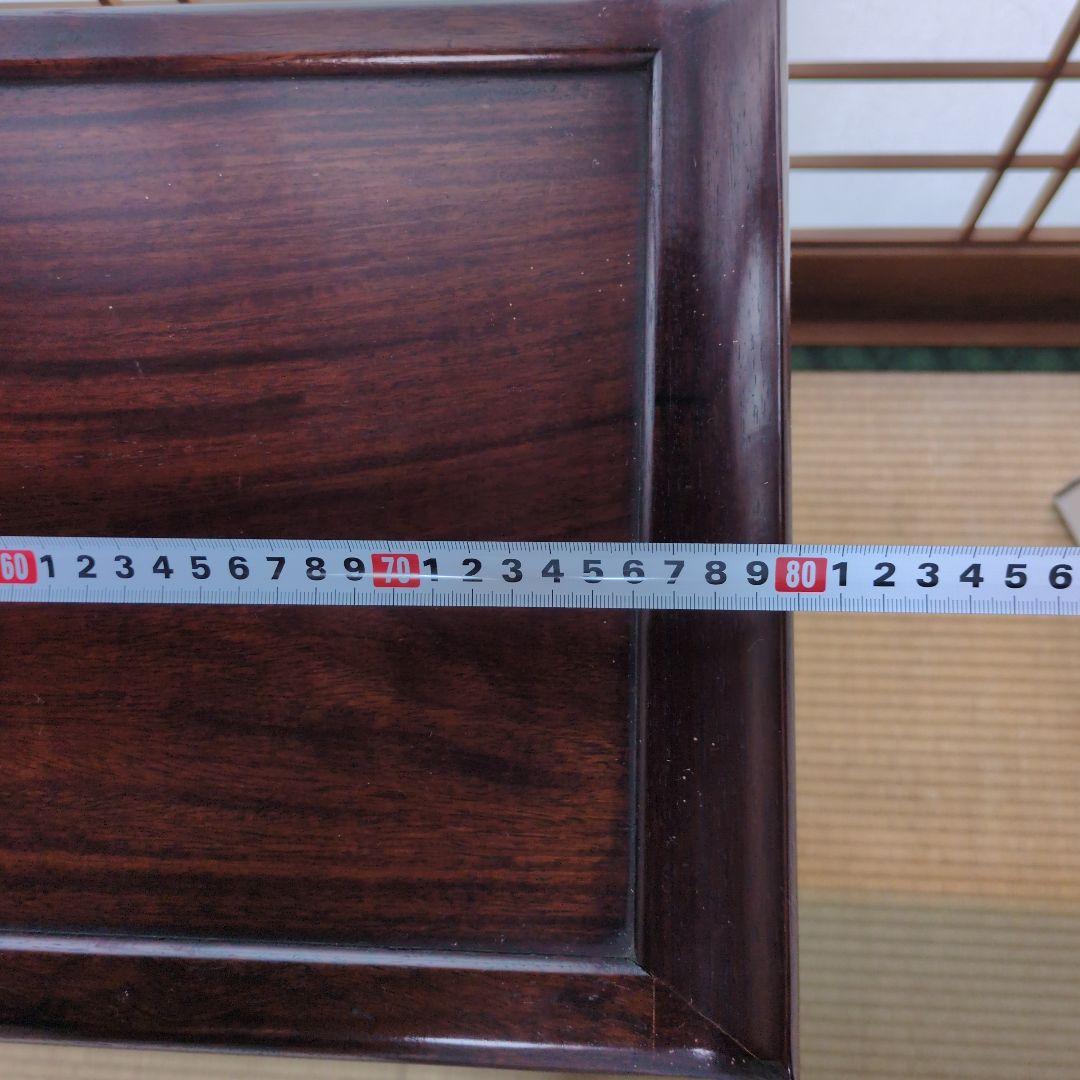 昭和レトロ 茶箪笥 シェルフ 唐木茶棚　飾り棚 アンティーク