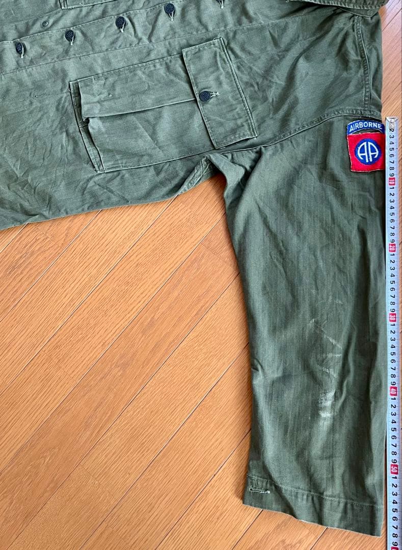 50's U.S.ARMY 82空挺師団エアボーン部隊ジャケット オリーブドラブ
