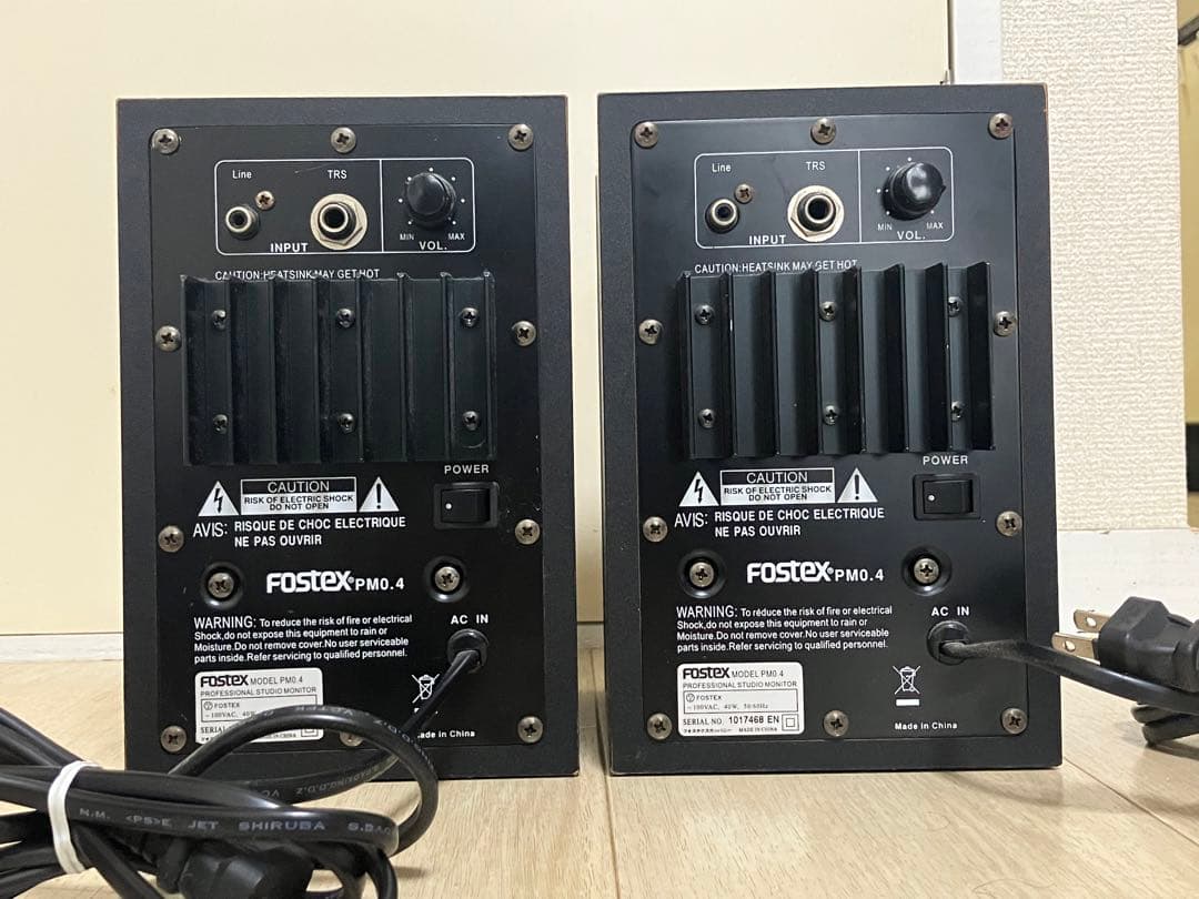 Fostex スピーカー PM0.4 ブラック 1セット