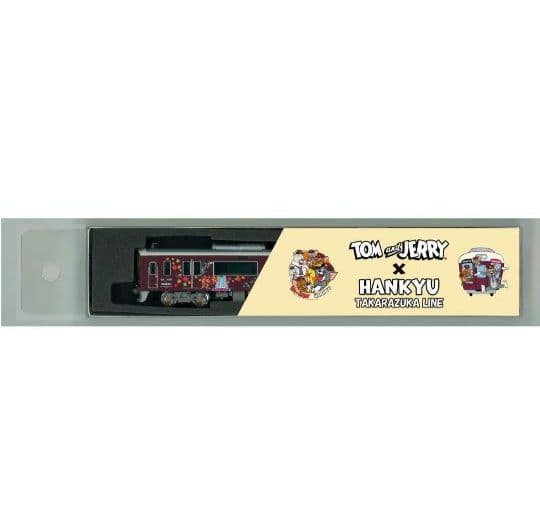 トムとジェリー×阪急電車「ディスプレイモデル阪急1000系宝塚線トムとジェリ」