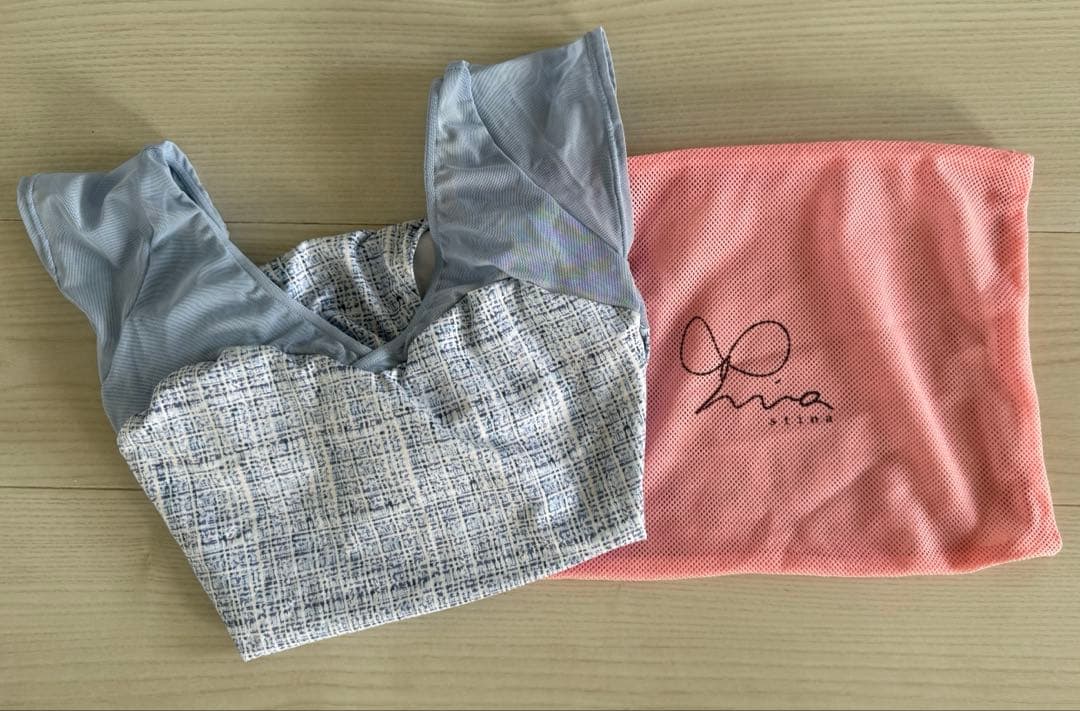 Stina レオタード type H half sleeve ツイード