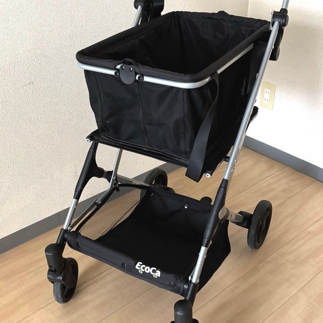 美品　エコカ　EcoCa ショッピングカート（本体＋マイバッグ）