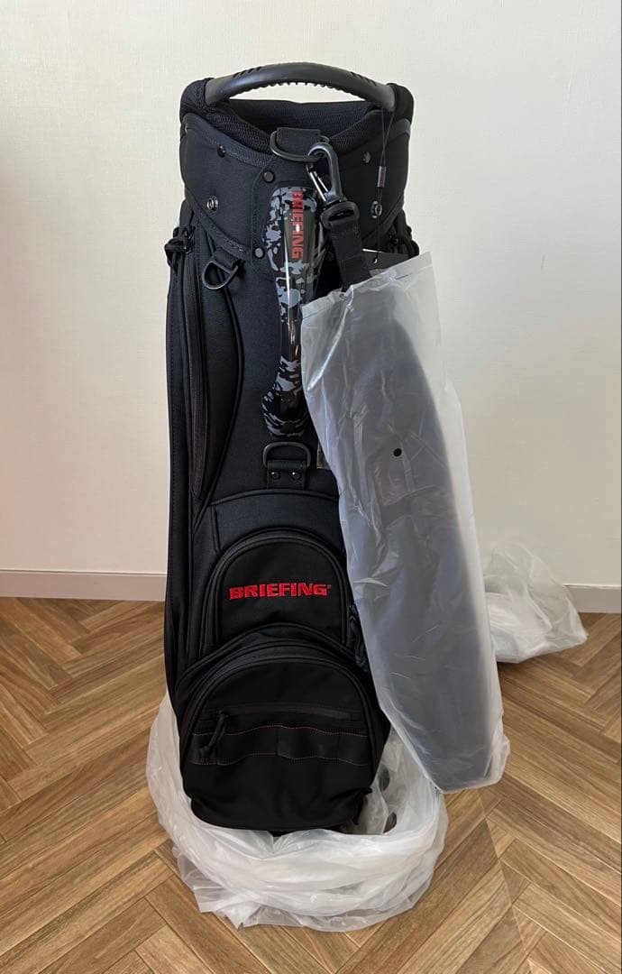 新品 送料込みCR-5#03ブラックBRIEFINGブリーフィングキャディバッグ