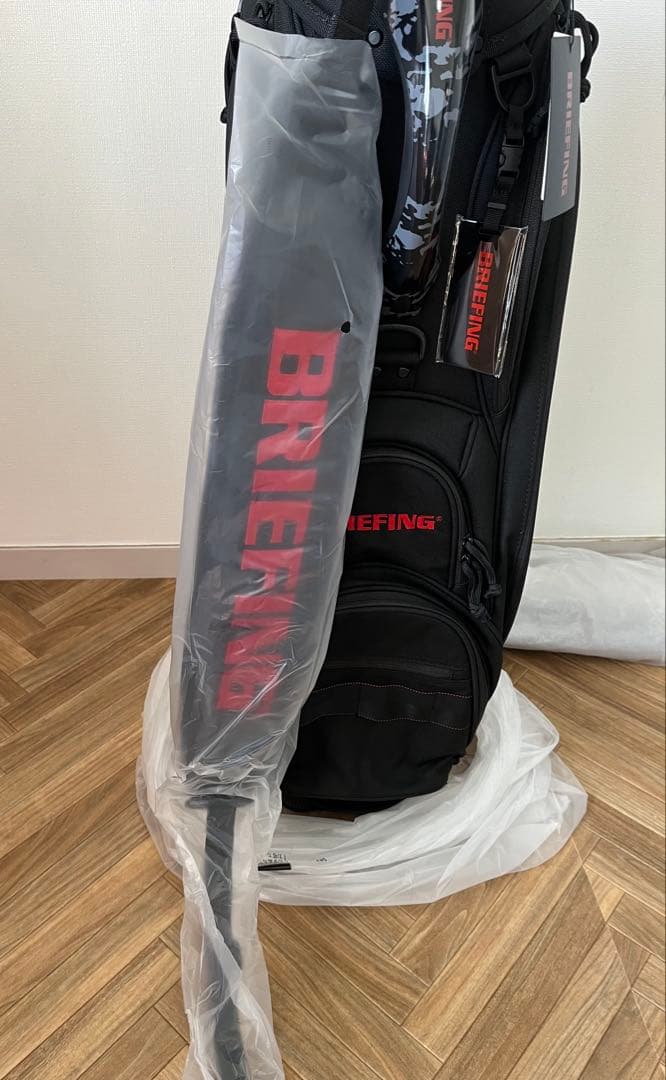 新品 送料込みCR-5#03ブラックBRIEFINGブリーフィングキャディバッグ