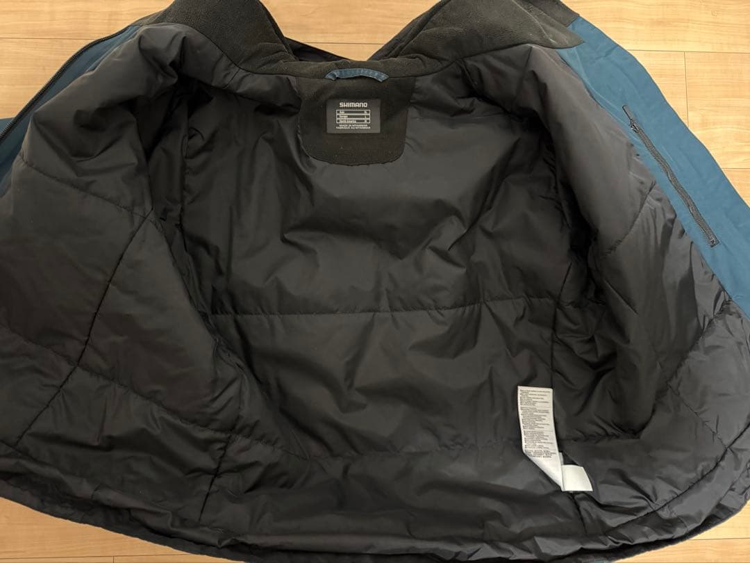 シマノ SHIMANO DRYSHIELD 防寒レインジャケット 中綿入　XL